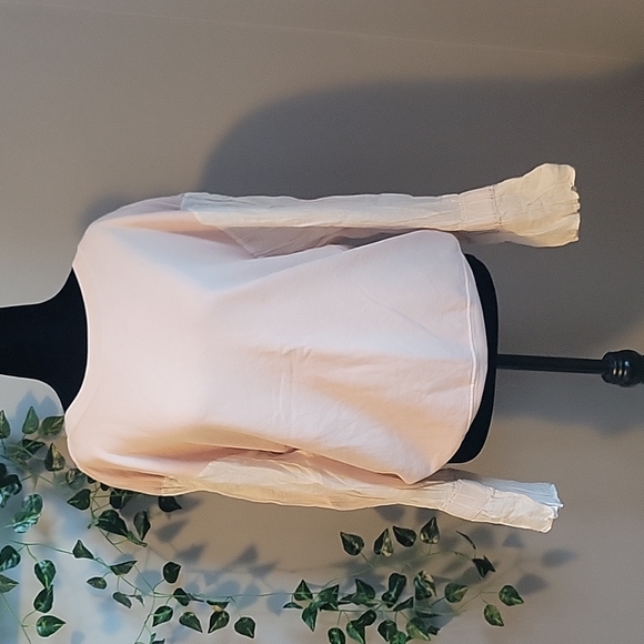 Anthropologie Stateside French Terry and linen sweater - Picture 3 of 9